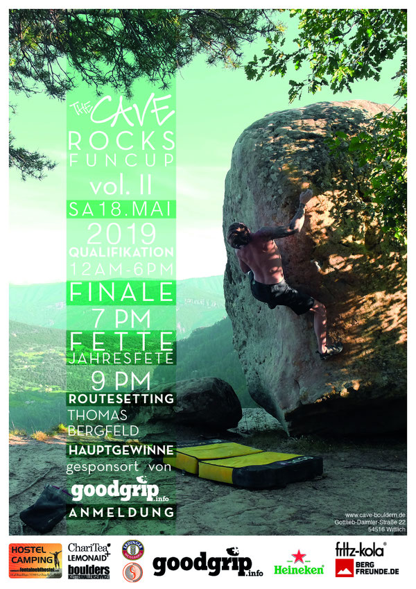 Plakat für Cave Rocks Vol. 3