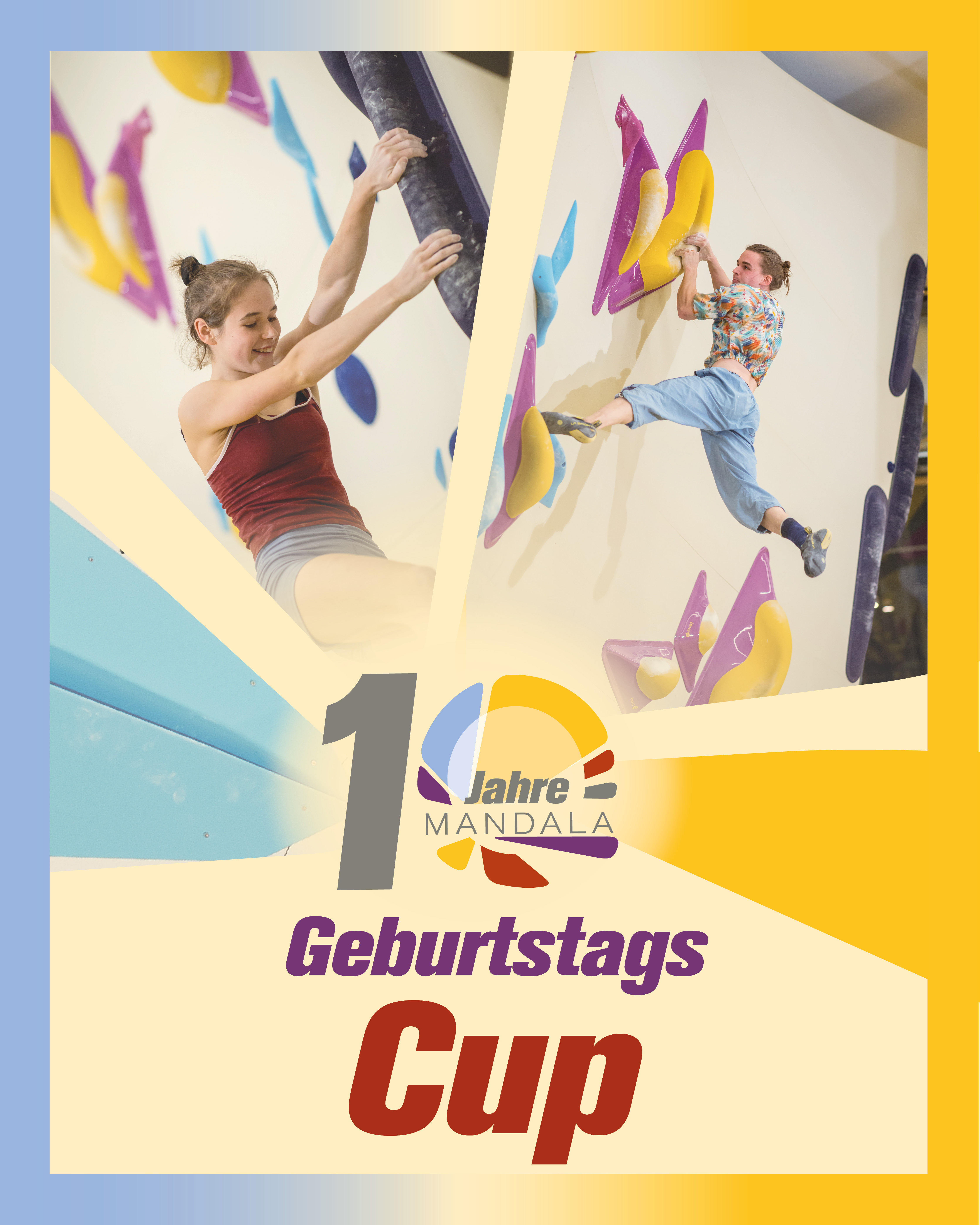 Poster für Geburtstagscup - 10 Jahre Mandala