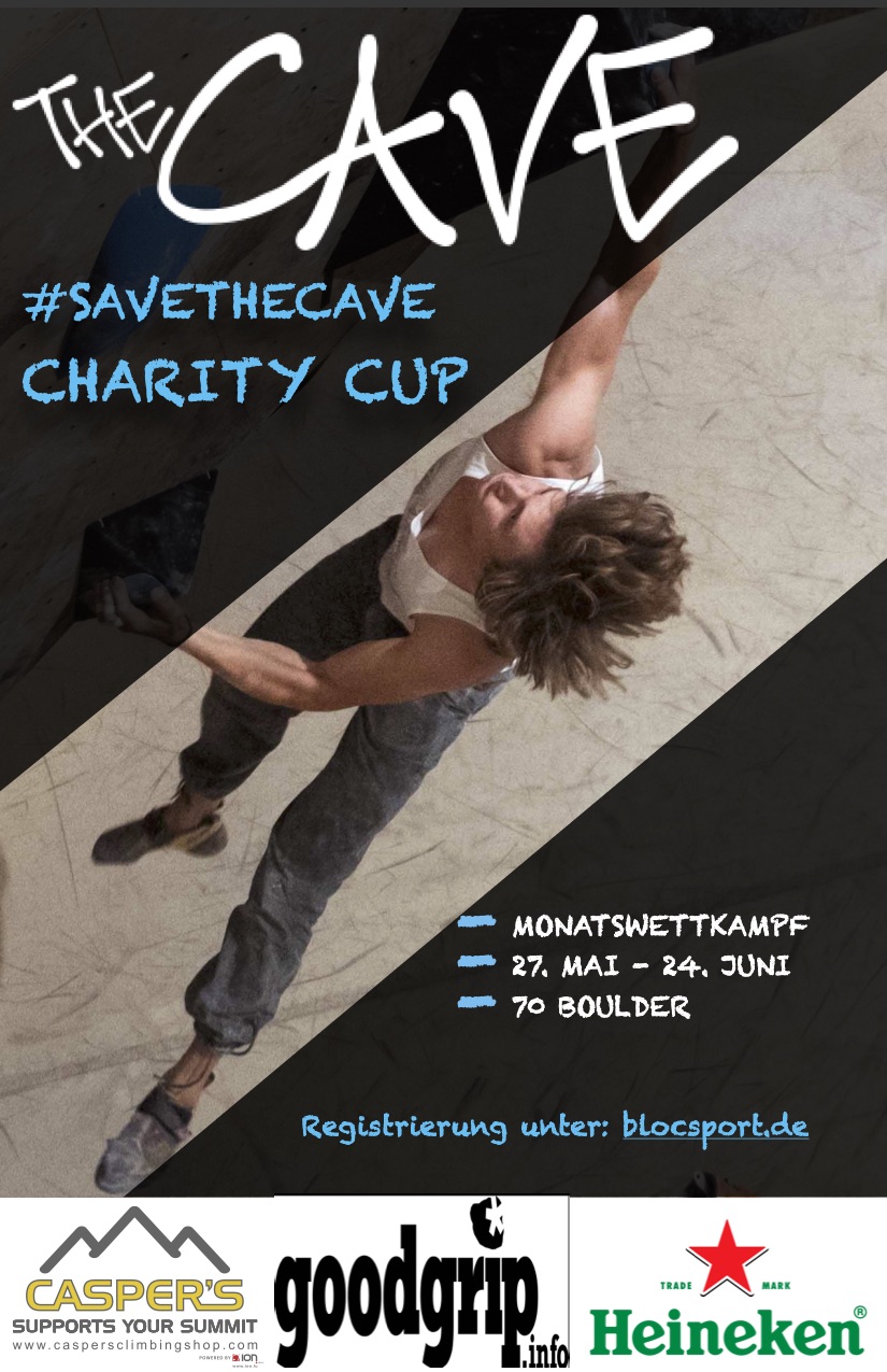 Poster for SAVE THE CAVE - Charity Cup