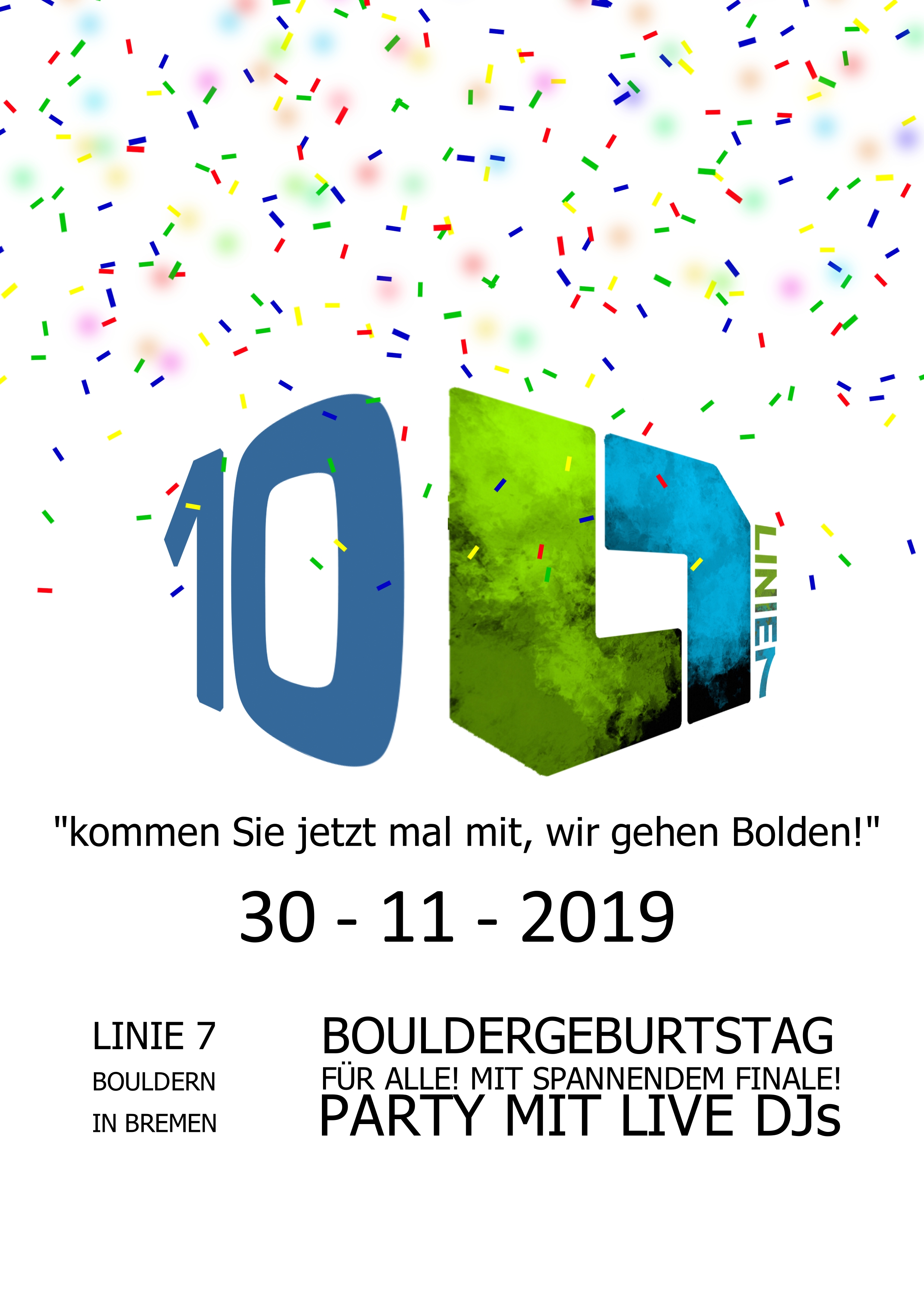 Poster for 10 Jahre Linie 7 - Geburtstagssession