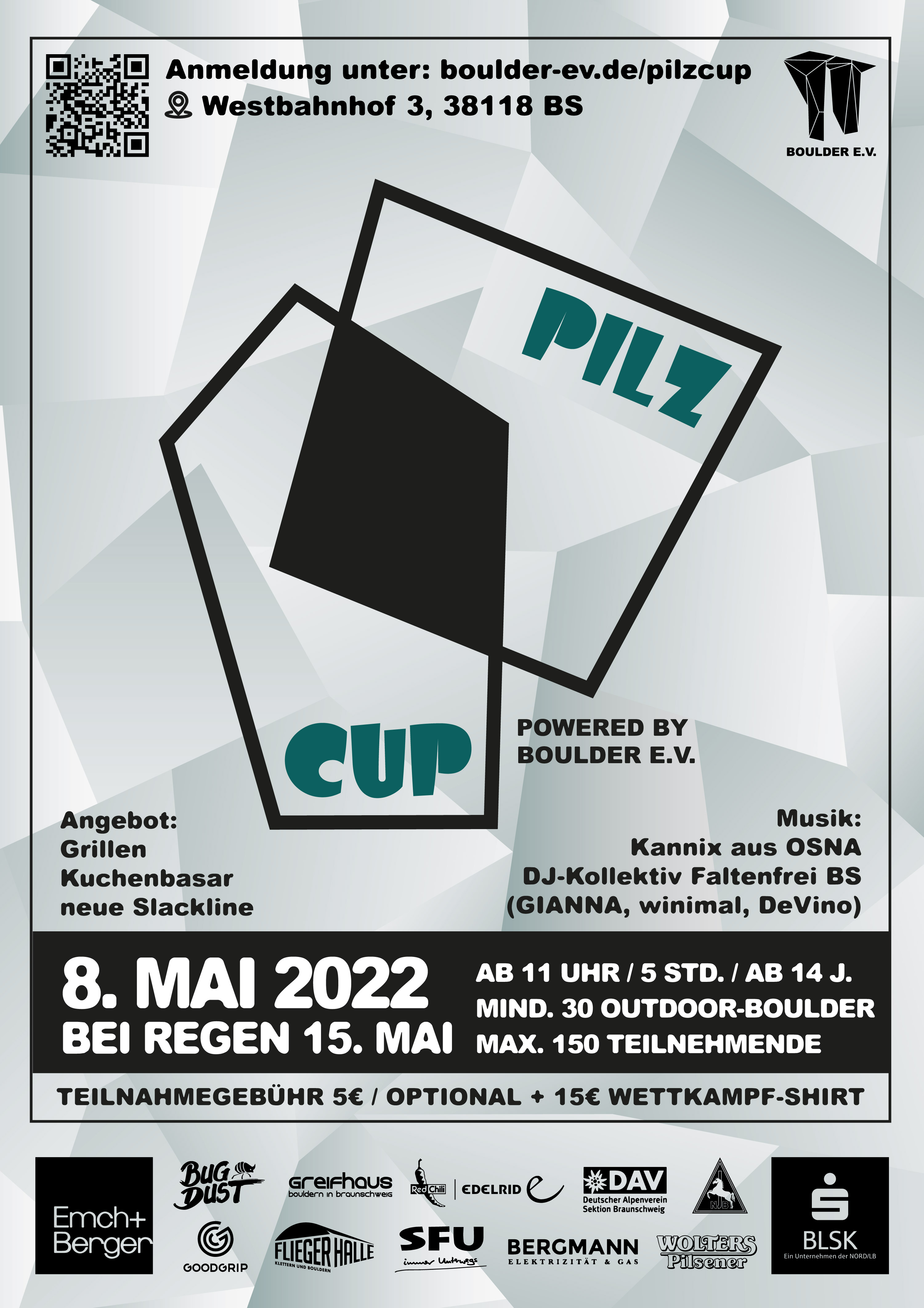 Poster for 1. Pilz-CUP Braunschweig