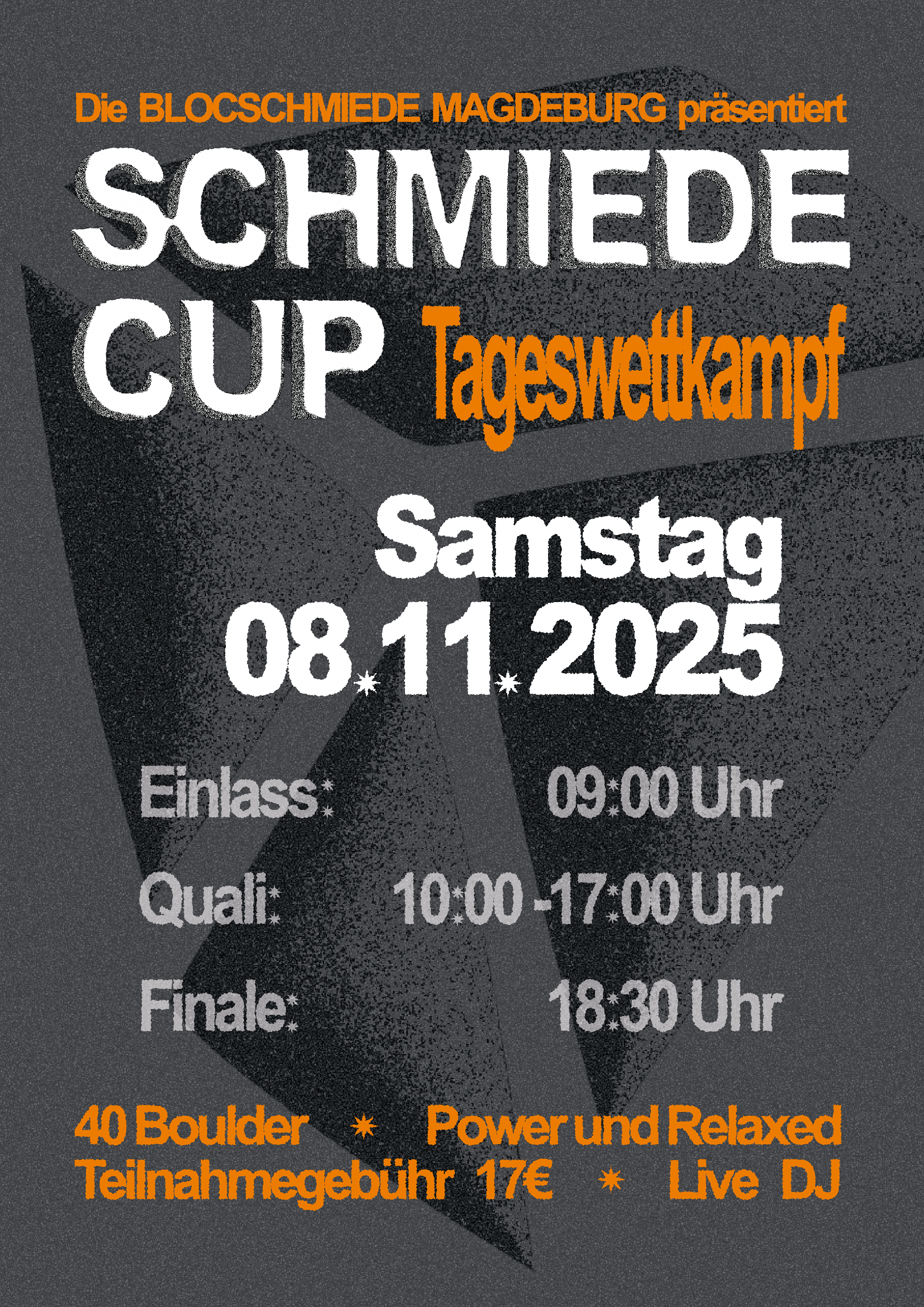Poster für Schmiede Cup - Tageswettkampf