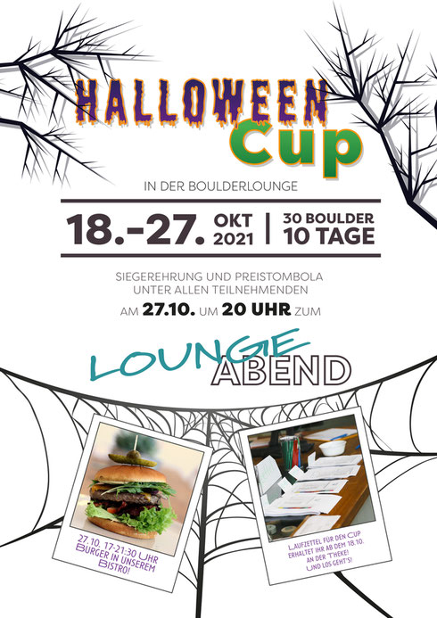 Poster for Halloween Cup Boulderlounge