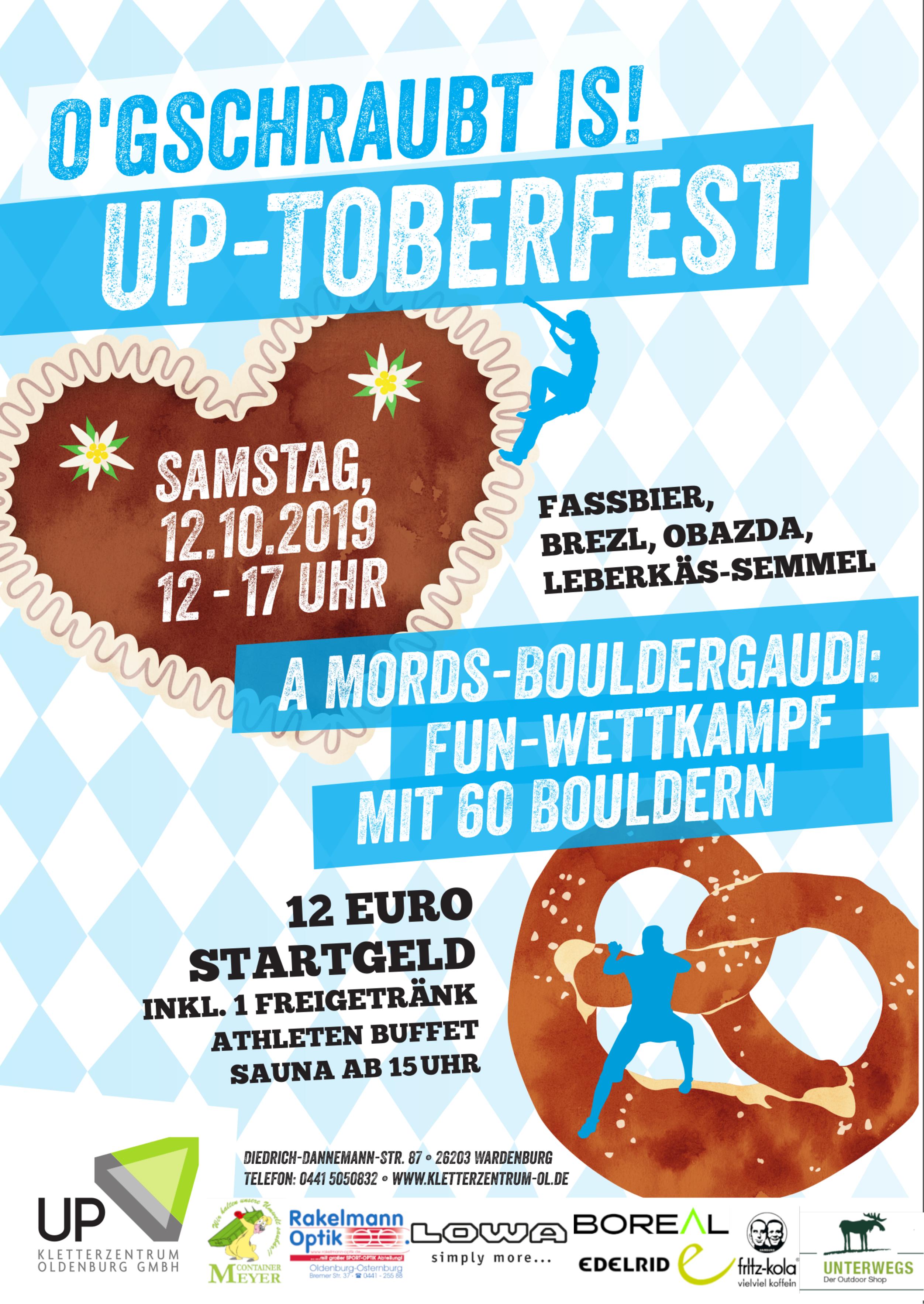 Poster für UP-Toberfest 2019