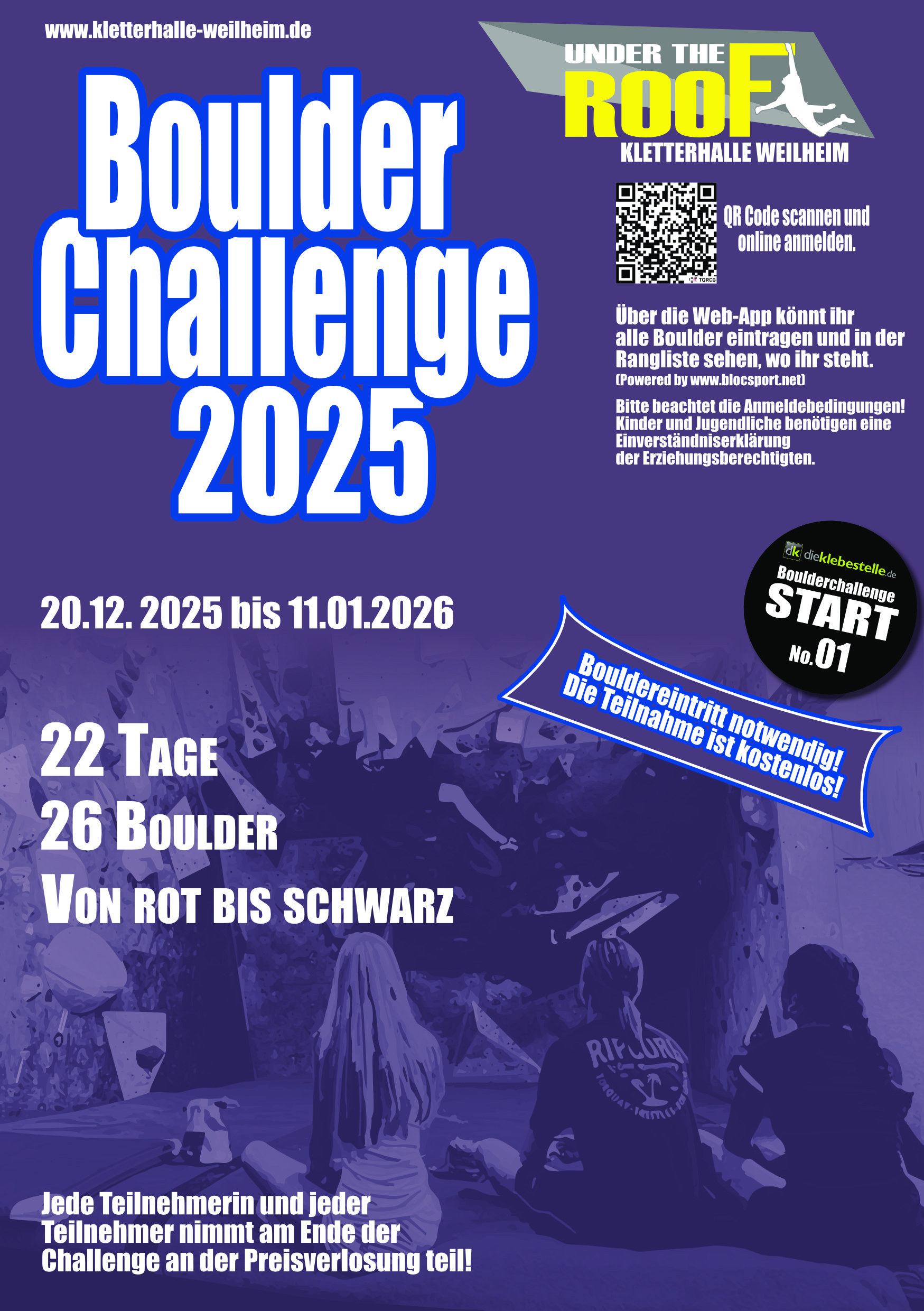 Poster für Boulderchallenge 2025