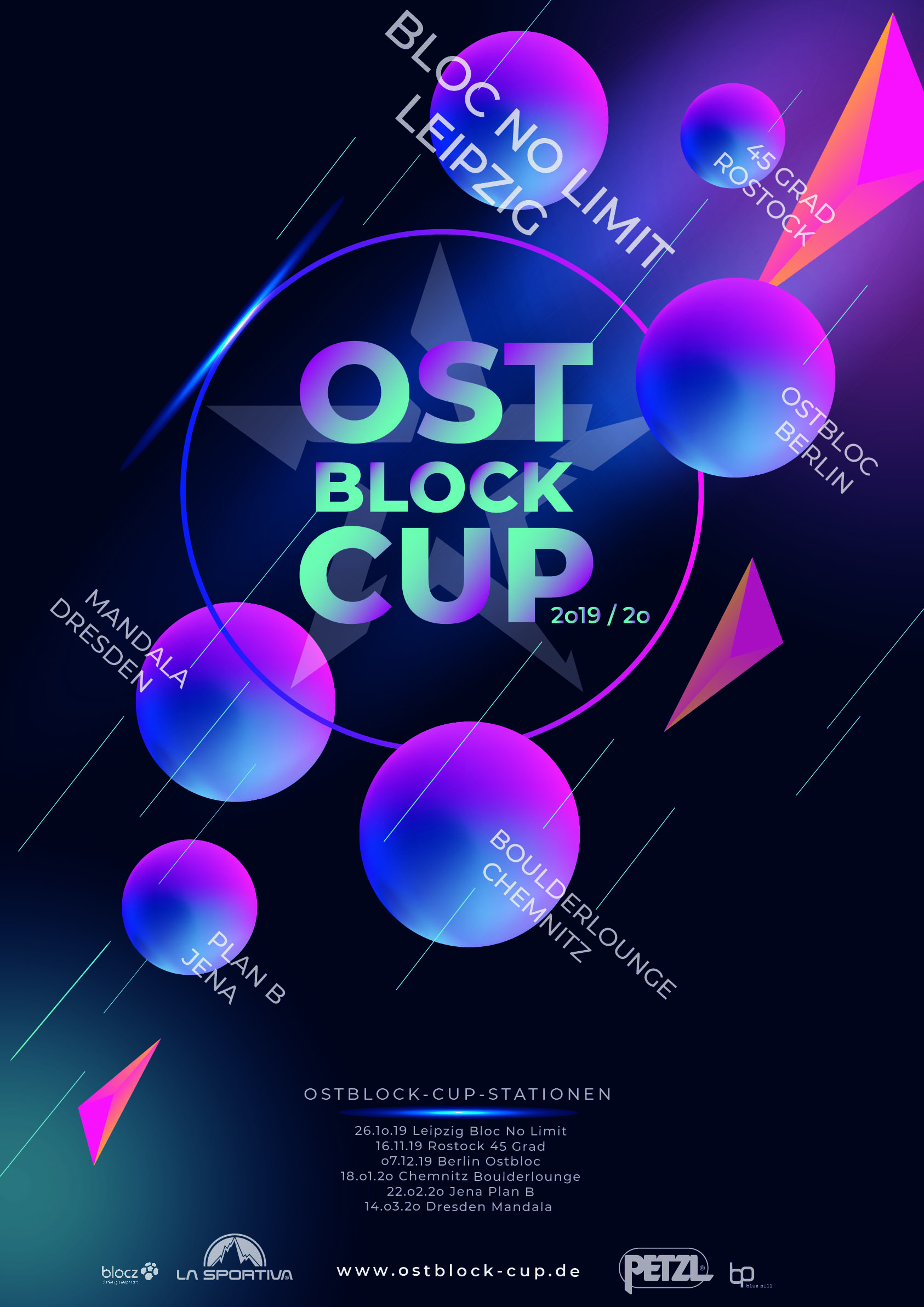 Poster für 1. Station Ostblock-Cup  Leipzig