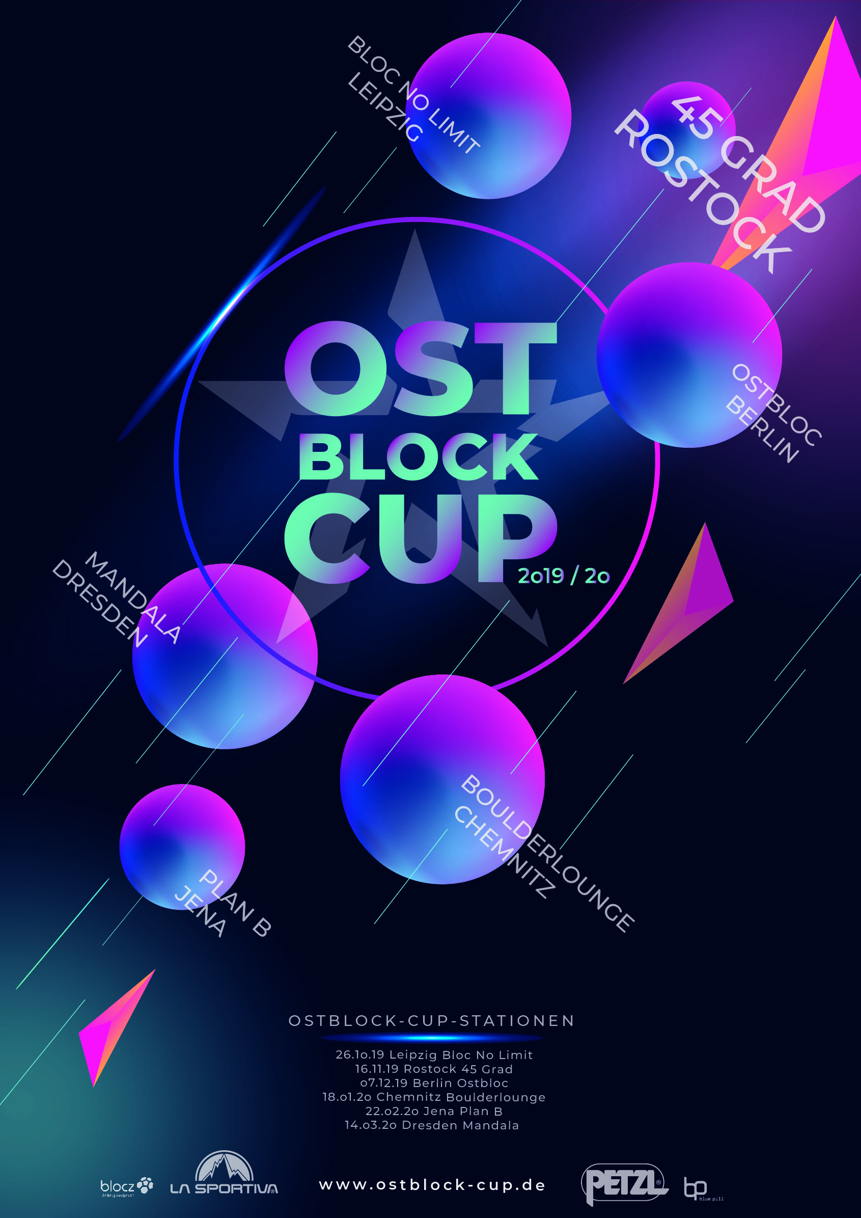 Poster for Ostbloc-Cup 2019/20 45 Grad