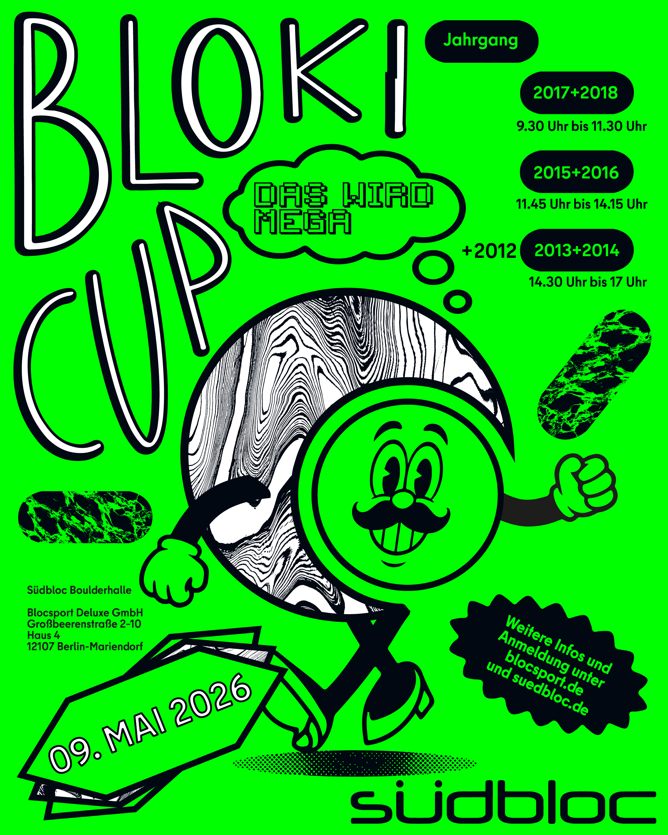 Poster für BLOKI - südbloc - Jg. 2012