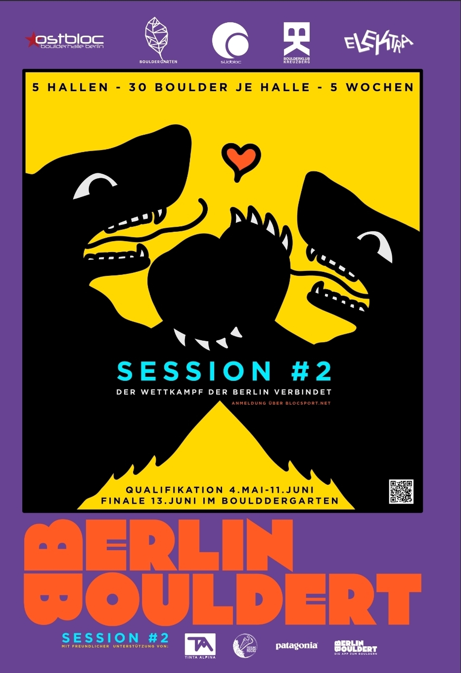 Poster für BerlinBouldertSession#2