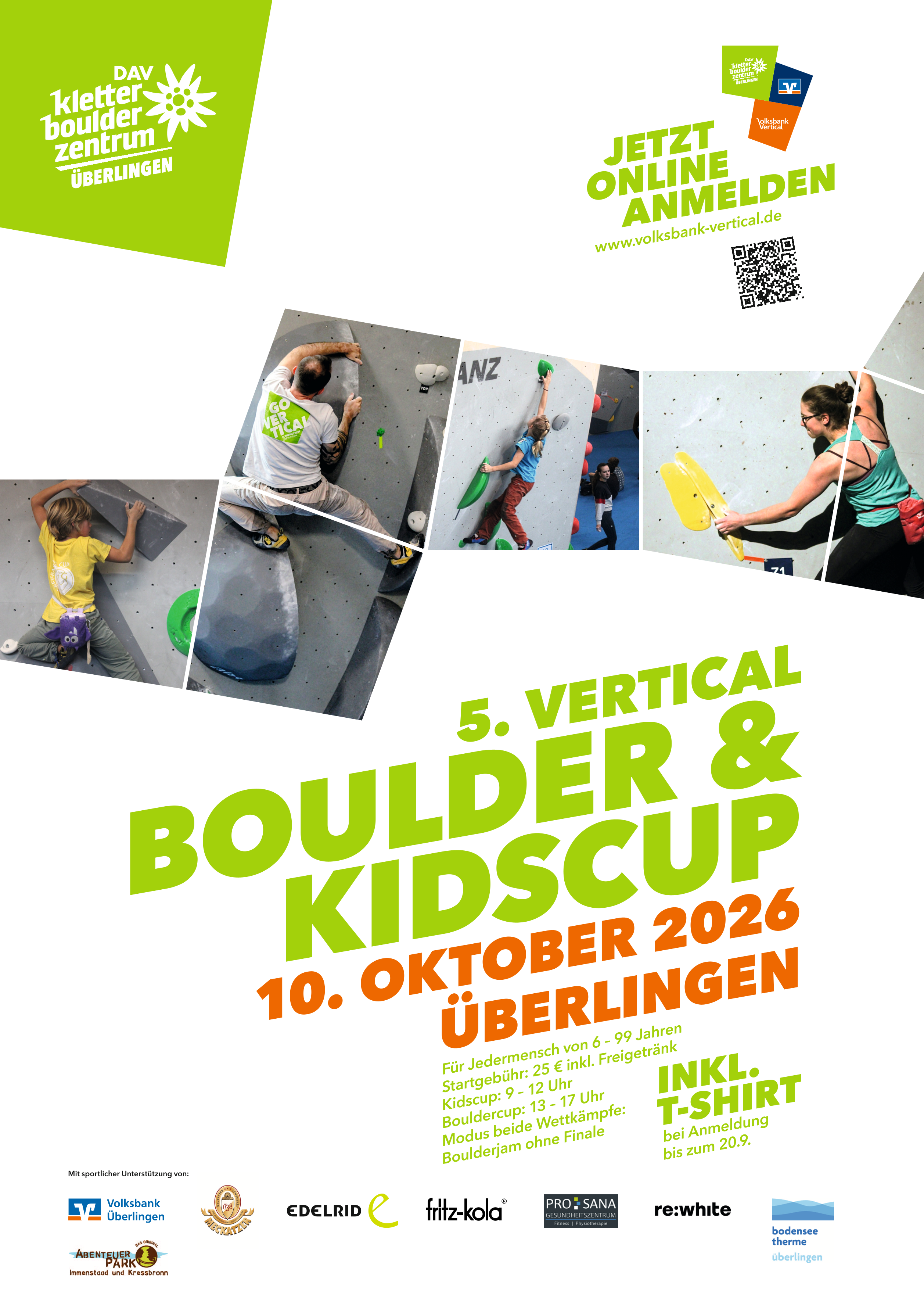 Poster für 5. Vertical Bouldercup Erwachsene
