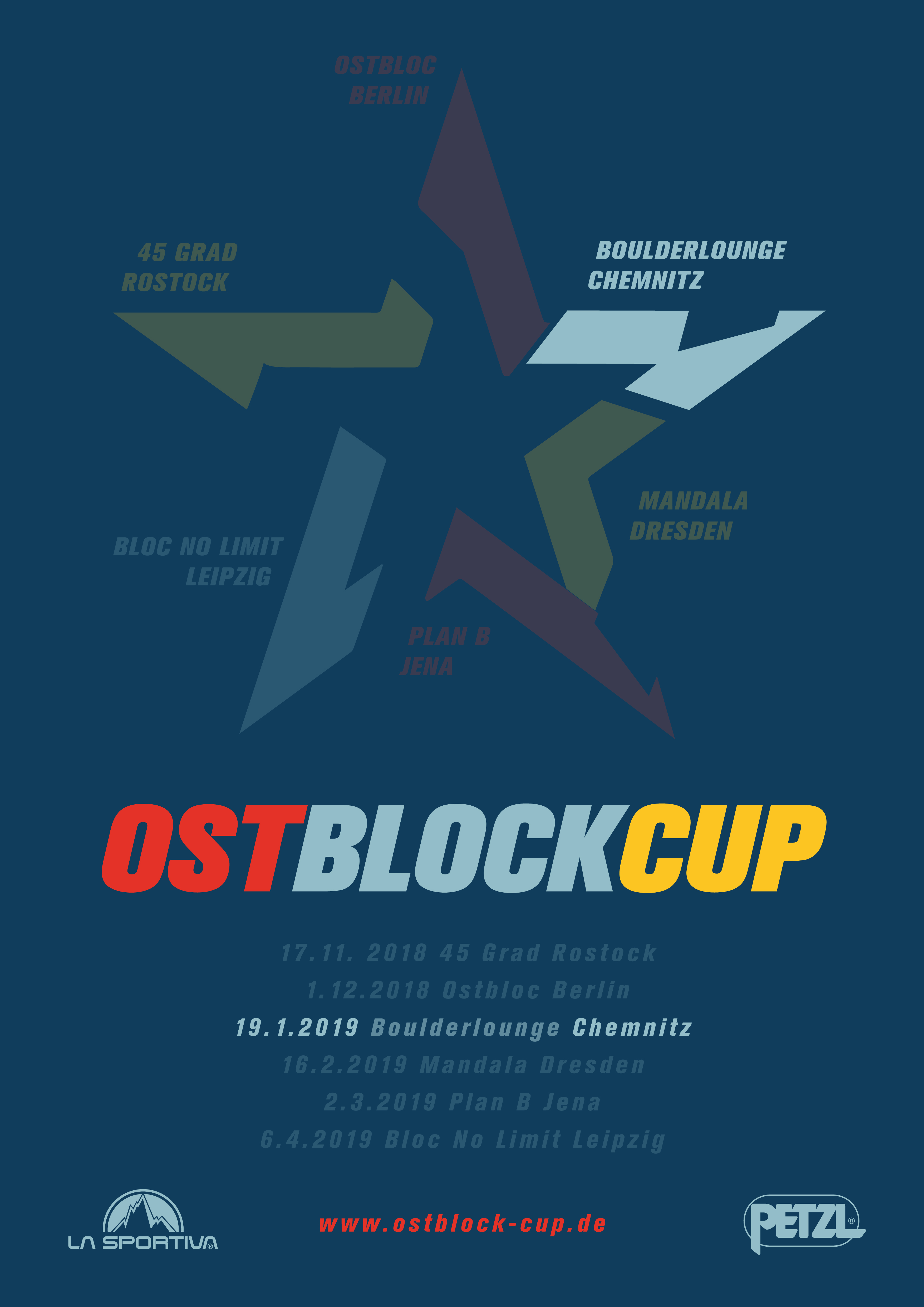 Poster für Ostblock-Cup 2018/19 Chemnitz