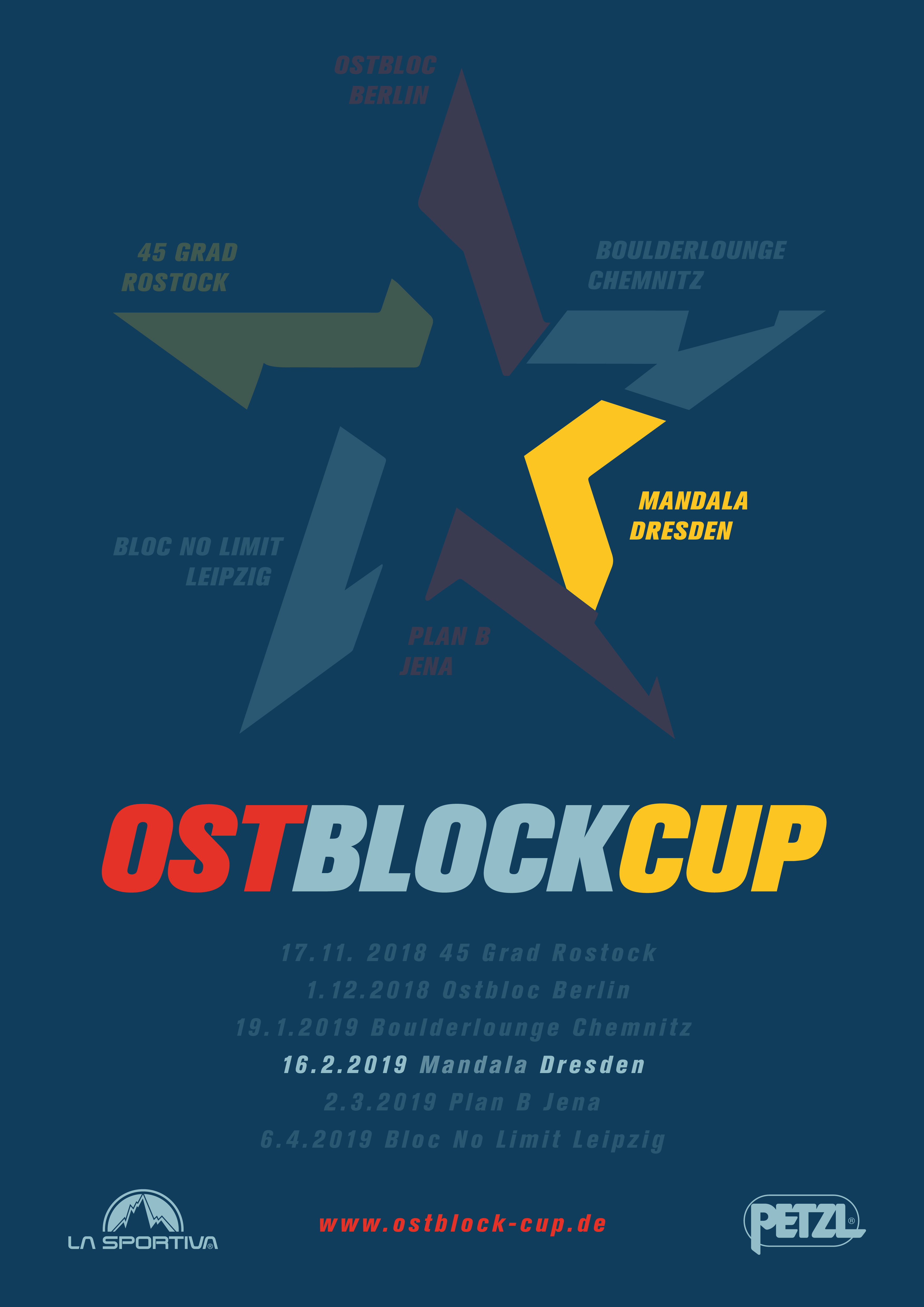 Poster für Ostblock-Cup 2018/19 Dresden