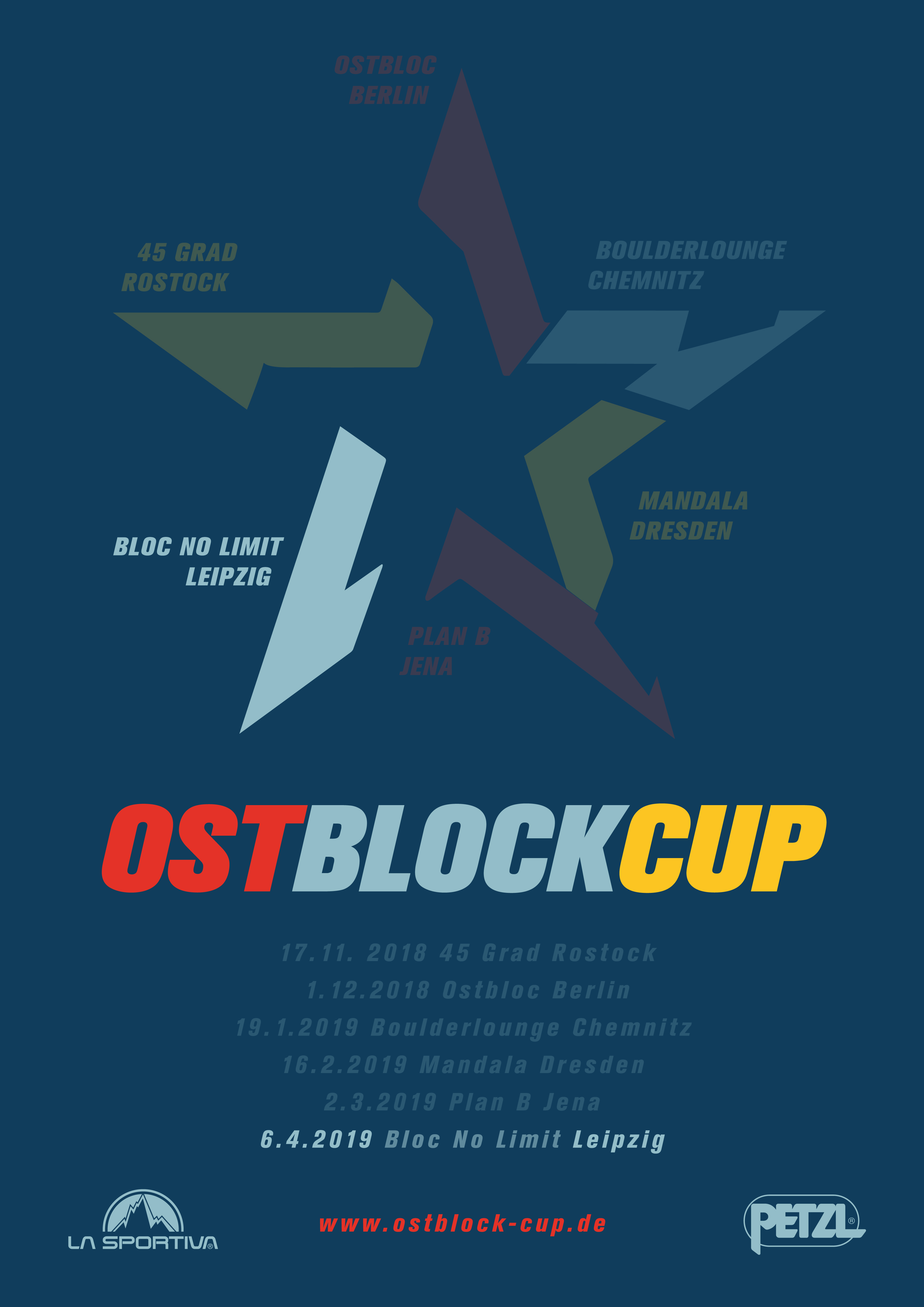 Poster for Ostblock-Cup  Finale 2018/19 Leipzig
