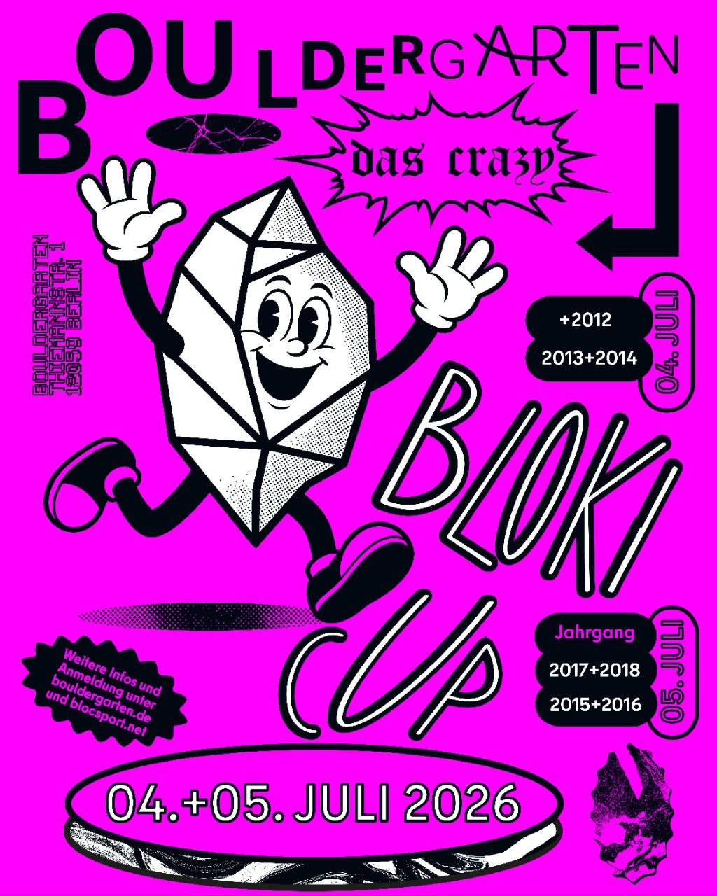 Poster für BLOKI - Bouldergarten - Jg. 2015/16
