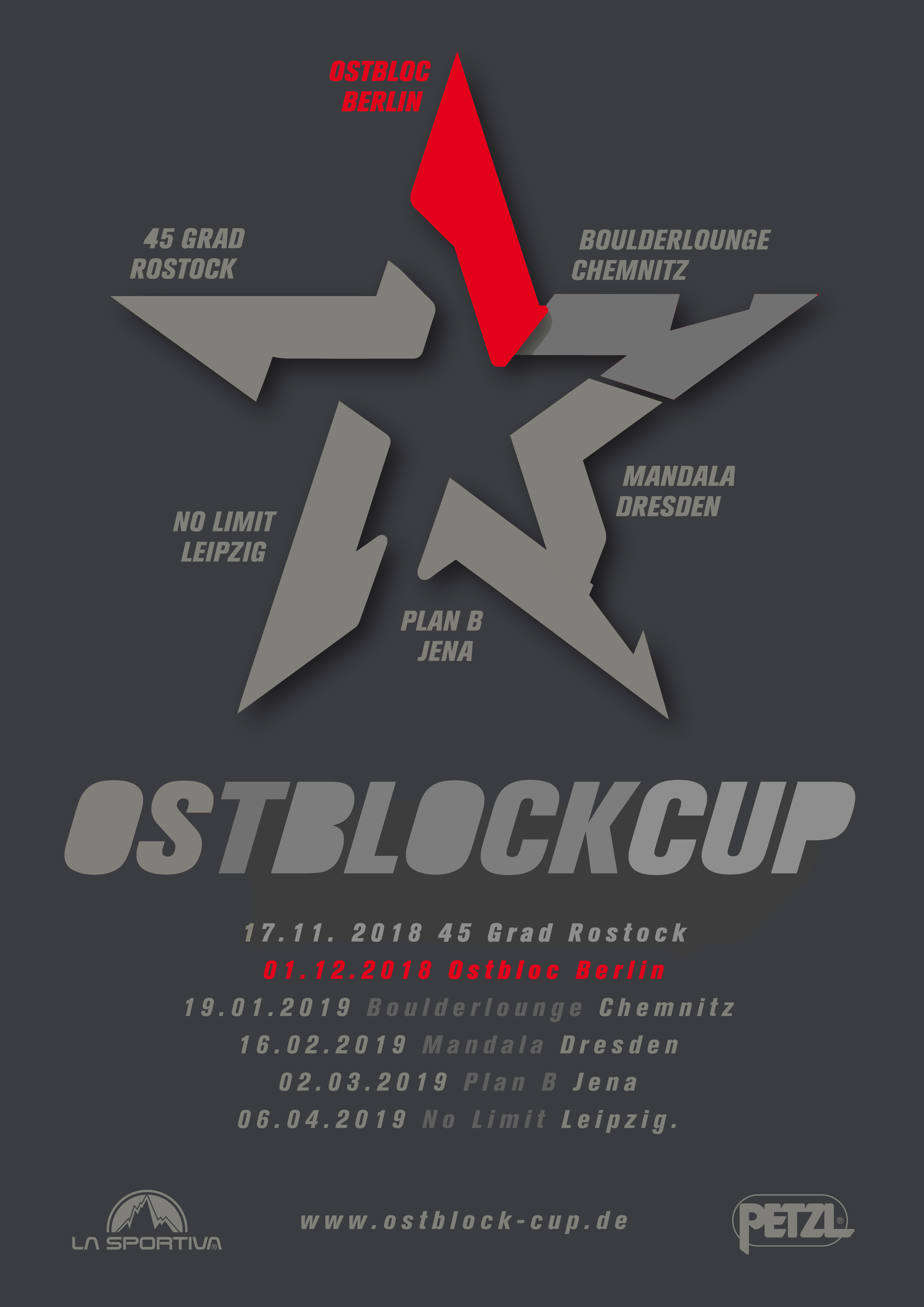 Poster für Ostblock-Cup 2018/19 Berlin