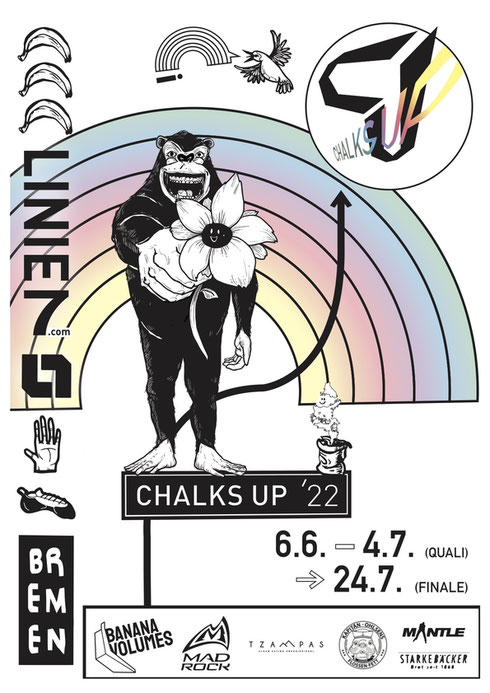 Poster for Chalks Up! 2022